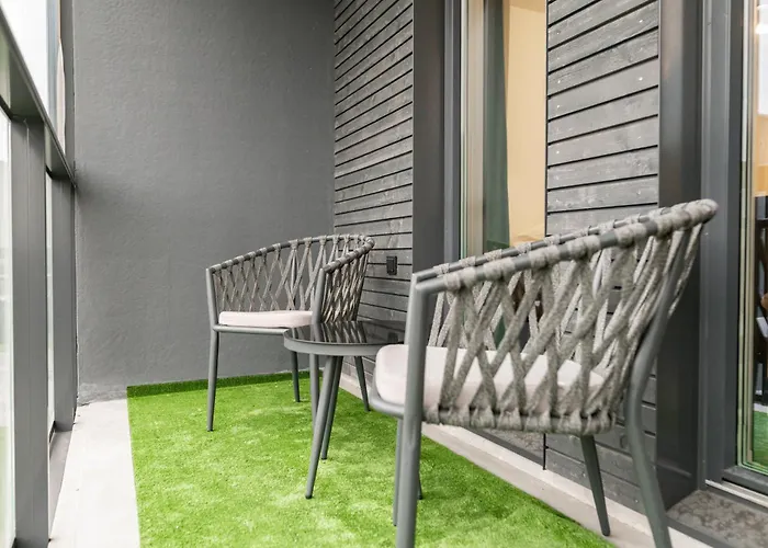 Stylish With Balcony And Parking Apartament Tallin